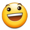 Smiling Face With Open Mouth emoji on Samsung